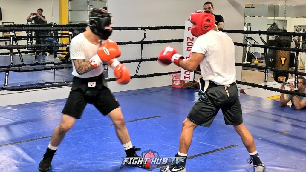 vegas gym wars henry world star arrendondo eros correa sparring