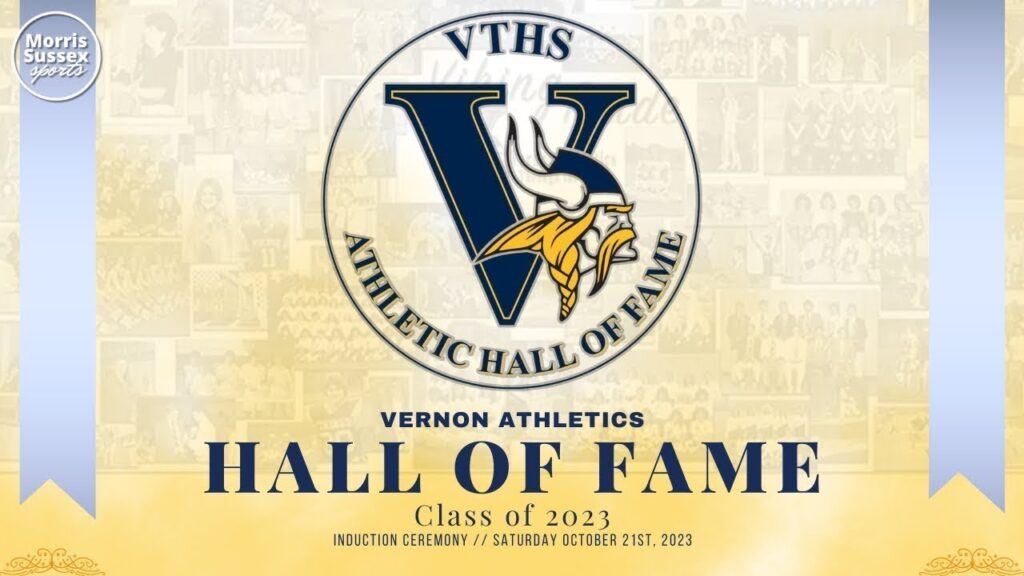 vernon high school football hall of fame induction ceremony 2023