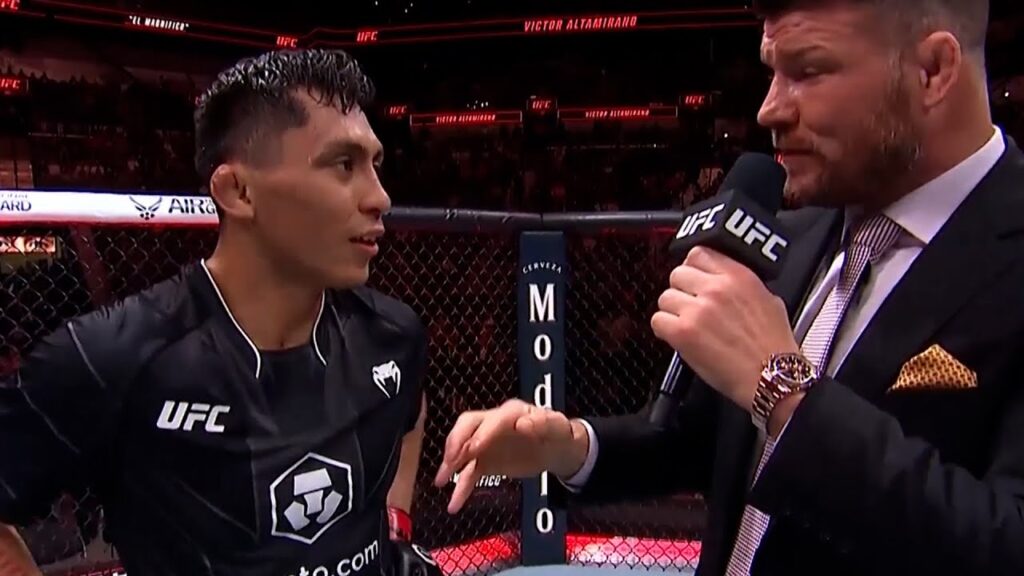 victor altamirano octagon interview ufc san antonio