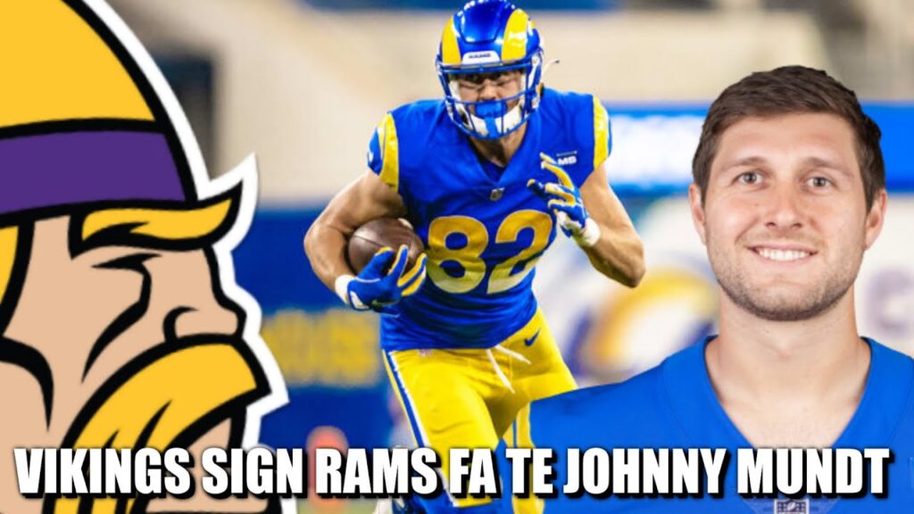 vikings sign rams te johnny mundt