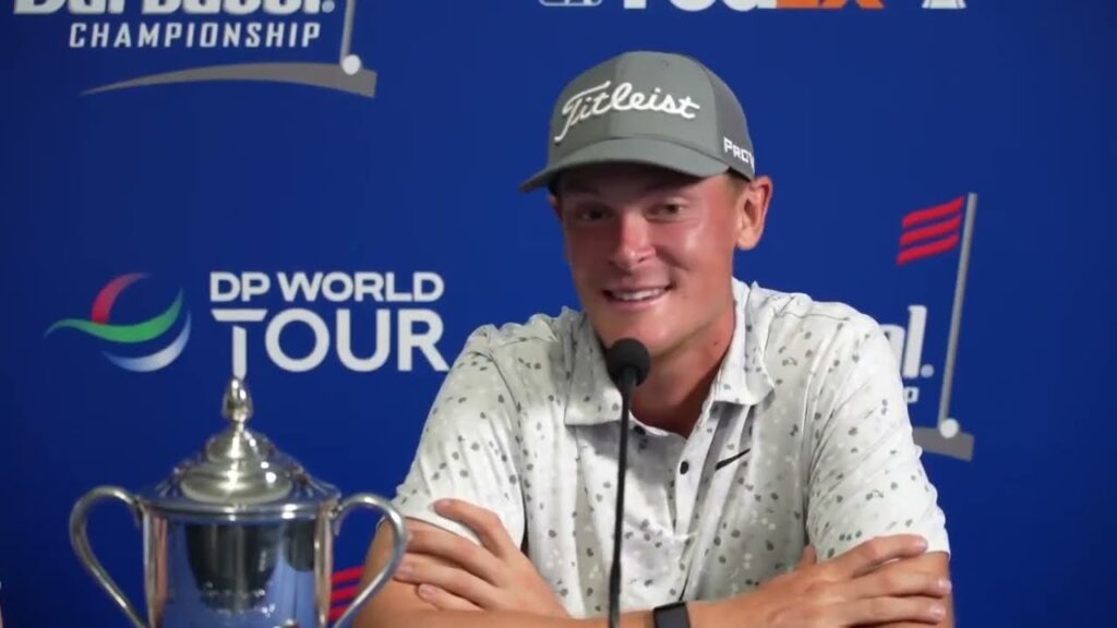 vincent norrman c2b7 winner press conference c2b7 2023 barbasol championship c2b7 pga tour c2b7 round 4