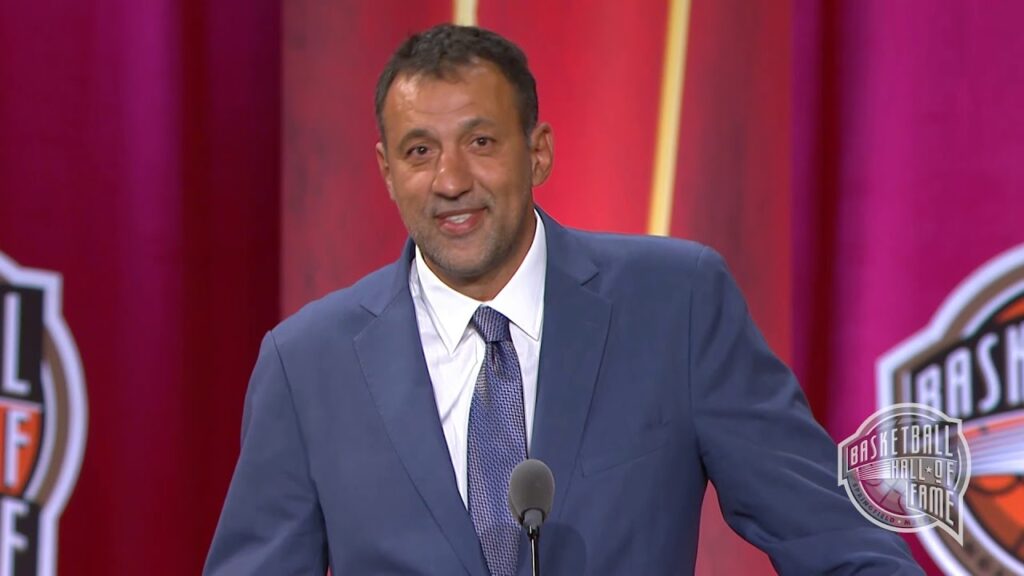 vlade divacs basketball hall of fame enshrinement speech