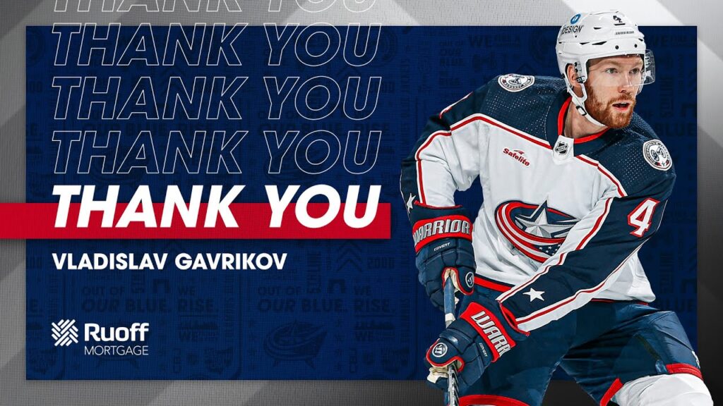 vladislav gavrikov always answered the call as columbus blue jacket