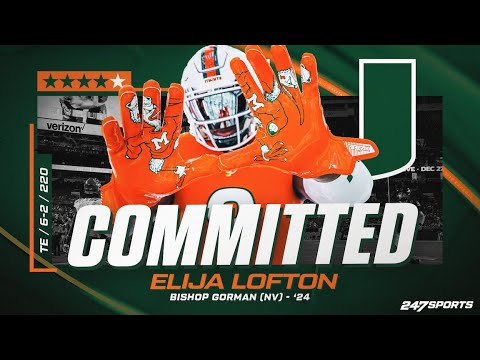 watch 4 star te elija lofton commits to miami