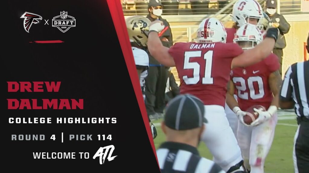 watch drew dalman college highlights 2021 nfl draft