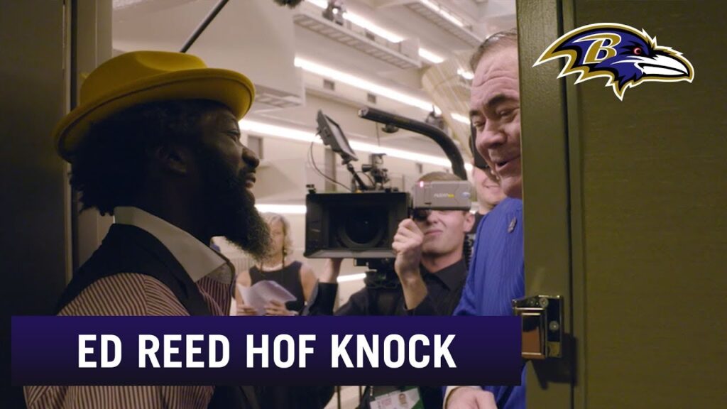 watch ed reed get the hall of fame knock on the door 1