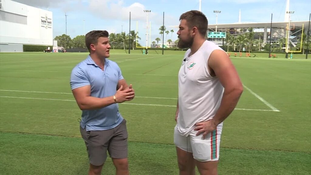 we spoke 1 on 1 with dolphins defensive tackle zach sieler heres what he said