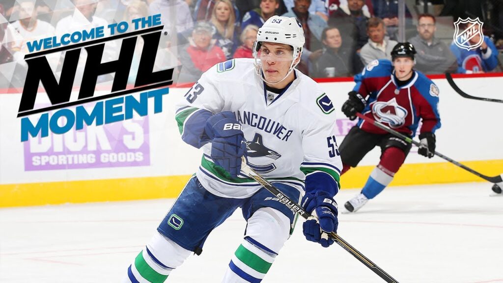 welcome to the nhl moment bo horvat