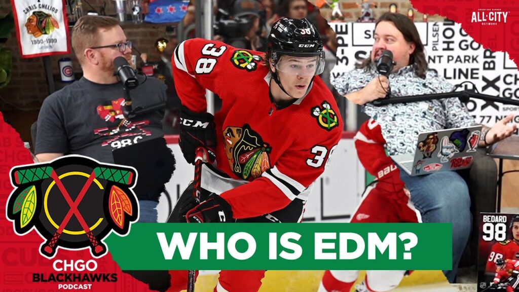 what do we know about chicago blackhawks prospect ethan del mastro chgo blackhawks podcast