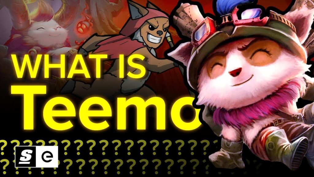 what is teemo the bizarre conception of leagues annoying mascot