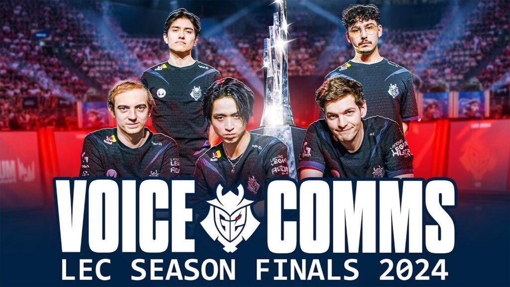 what it sounds like to win a league of legends grand slam lec season finals voicecomms