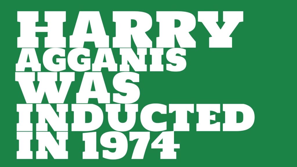 when was harry agganis inducted into the college football hall of fame