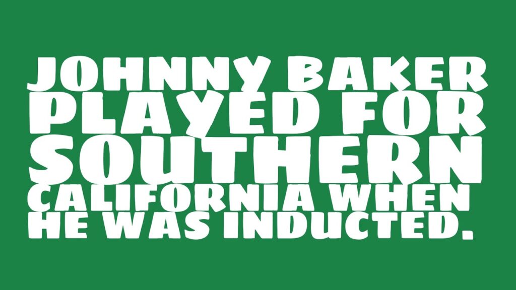 who did johnny baker play for