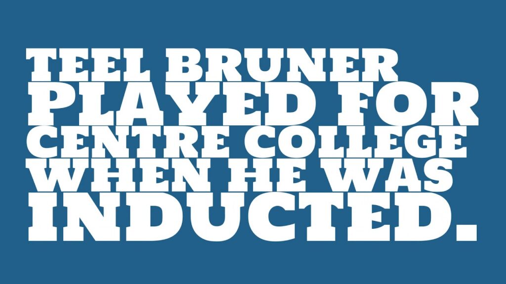 who did teel bruner play for