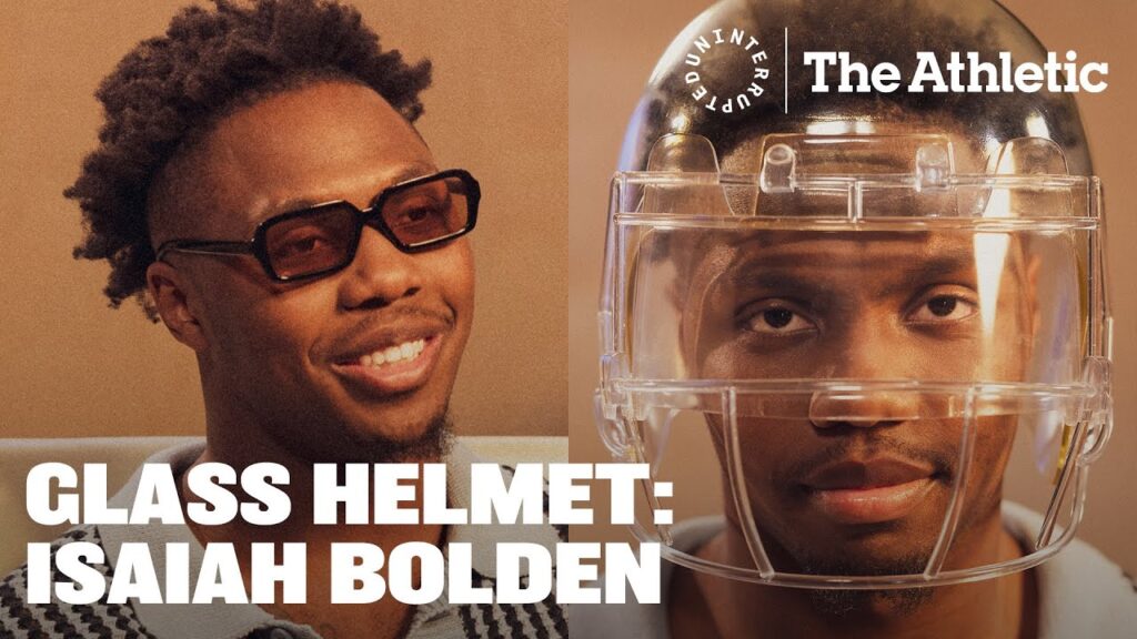 who is isaiah bolden i worked my ass off for this moment glass helmet