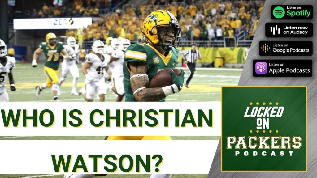 who is new green bay packers wide receiver christian watson