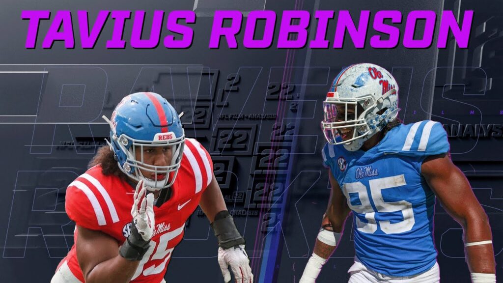 who is tavius robinson ravens rookie profile ravens ravensflock baltimoreravens nfldraft