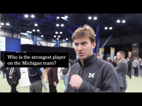 who is the strongest player on the michigan football team