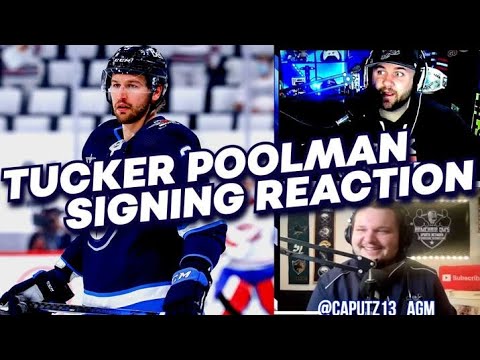 who is tucker poolman nhl free agency live reaction