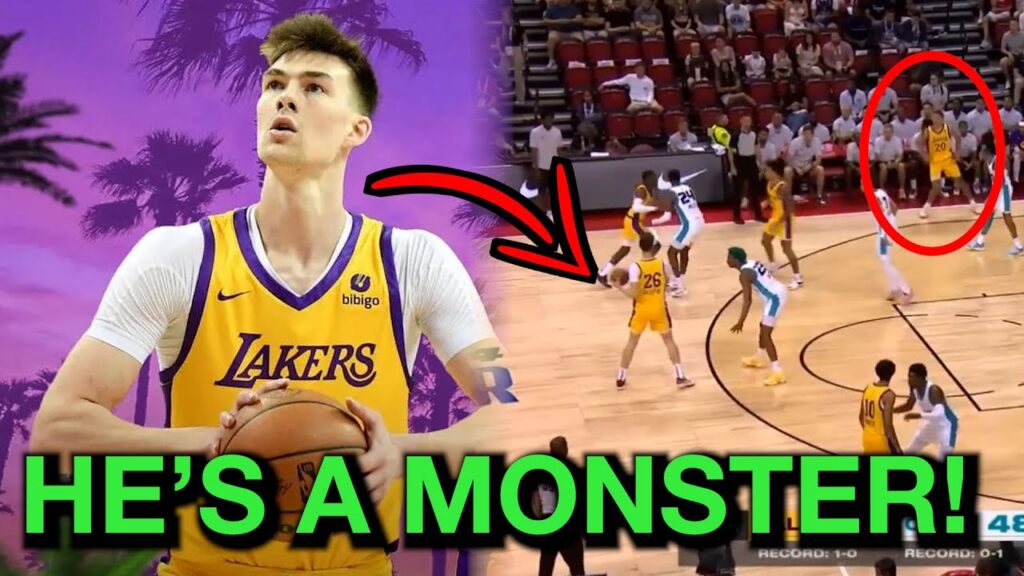 why 7ft unicorn colin castleton is the los angeles lakers biggest steal yet