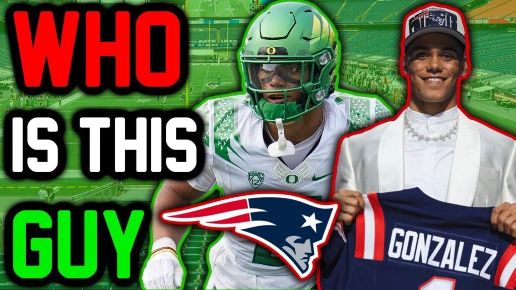 why christian gonzalez will save the new england patriots his insane rise