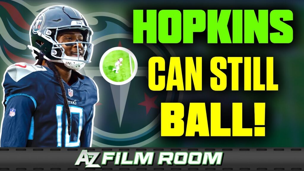 why deandre hopkins is a great signing for the titans film breakdown