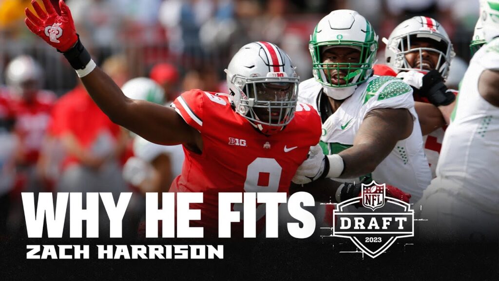 why the atlanta falcons selected defensive lineman zach harrison 2023 nfl draft