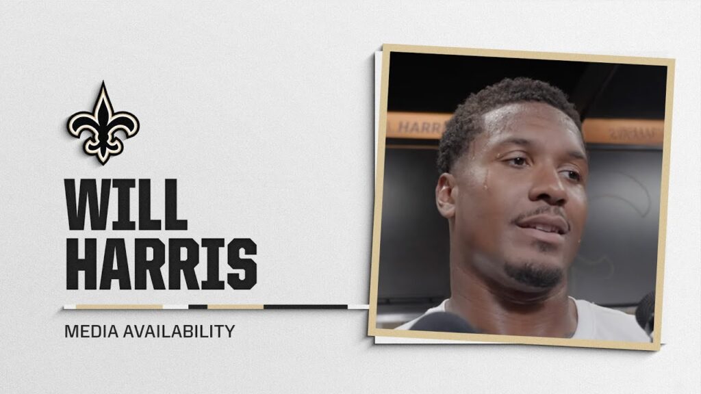 will harris on making saints 53 man roster new orleans saints