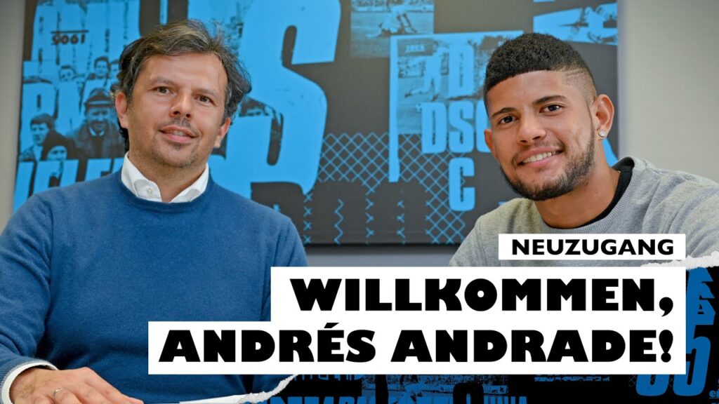 willkommen bei arminia bielefeld andres andrade