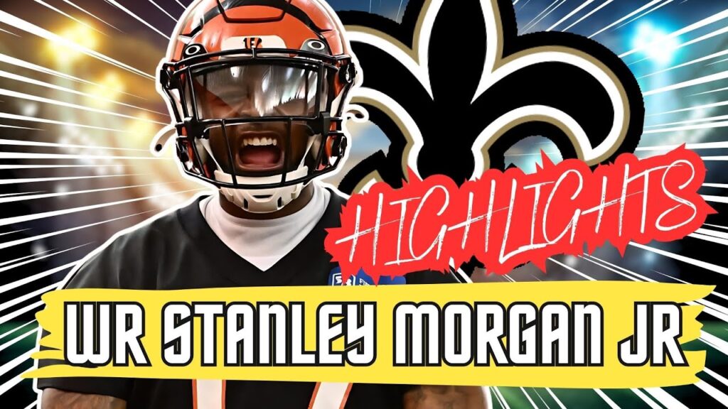 wr stanley morgan jr welcome to new orleans highlights