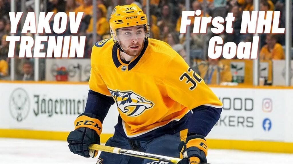 yakov trenin 32 nashville predators first nhl goal dec 7 2019