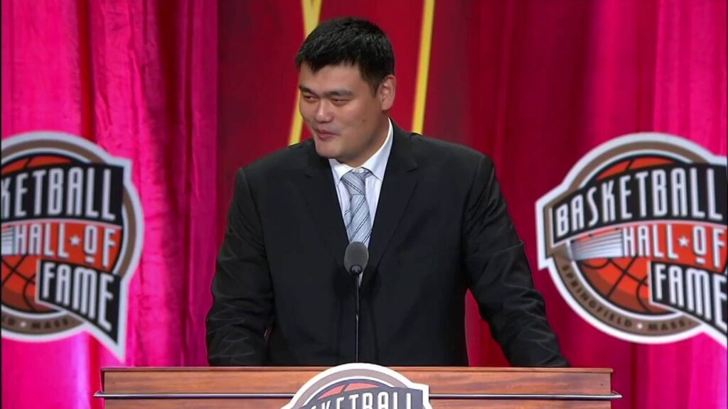 yao mings 2016 hall of fame induction speech