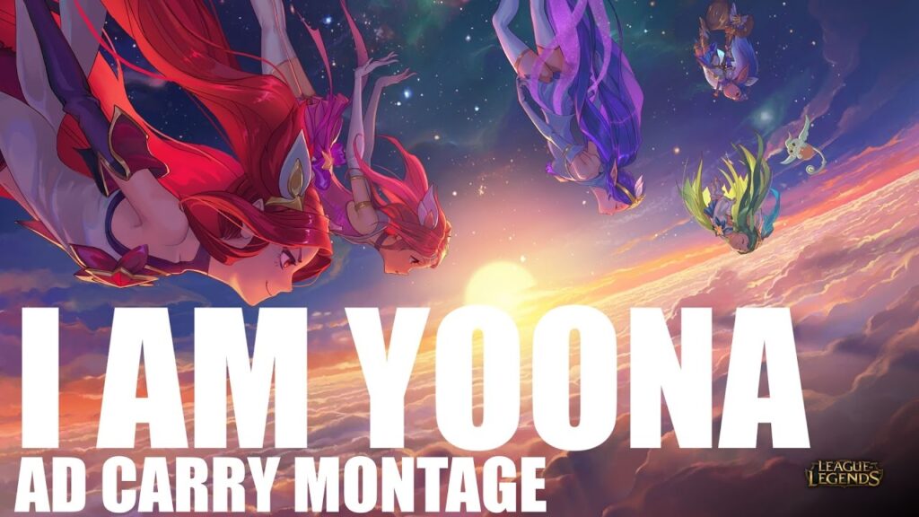 yoona league of legends ad carry montage