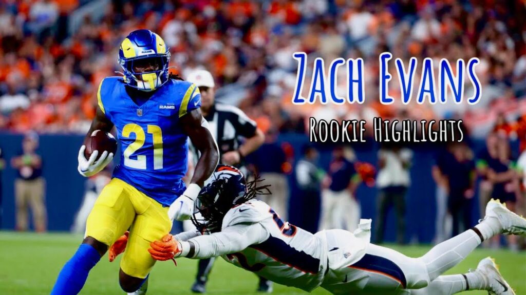 zach evans rookie highlights f09f908f