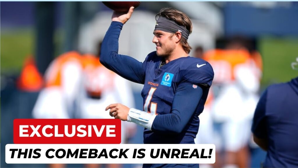 zach wilsons nfl comeback broncos qbs shocking revival after trade from the jets