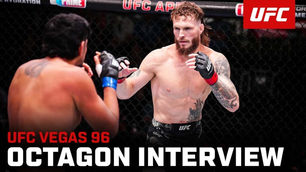 zachary reese octagon interview ufc vegas 96