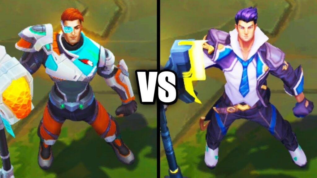 zenith games jayce vs battle academia jayce skins comparison league of legends 1