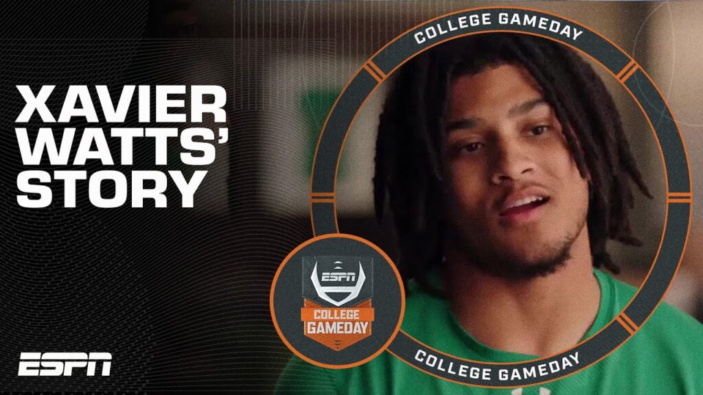 zero excuses how xavier watts father molded him into who he is today college gameday