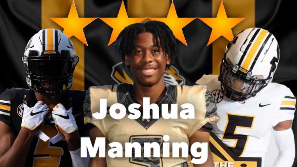 1 ranked wide receiver in missouri joshua manning highlights reaction missouri football commit