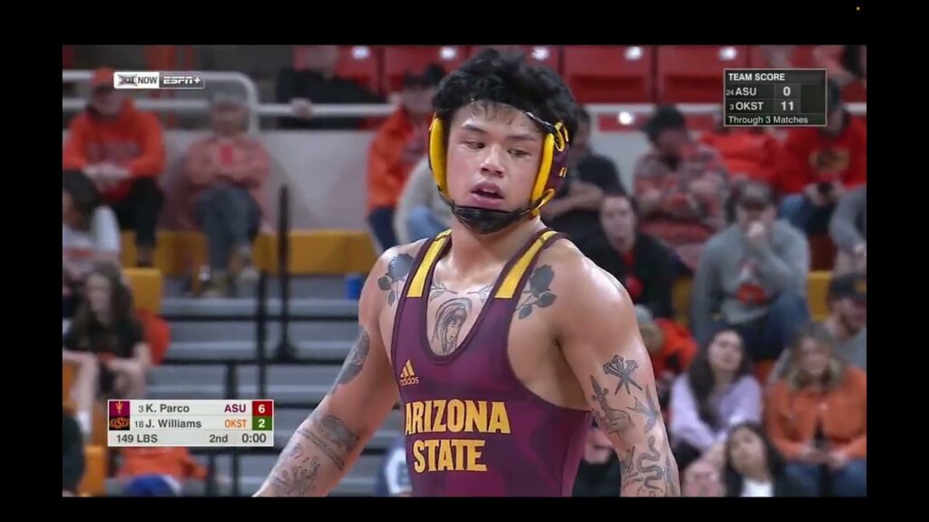 149lbs kyle parco arizona state vs jordan williams oklahoma state