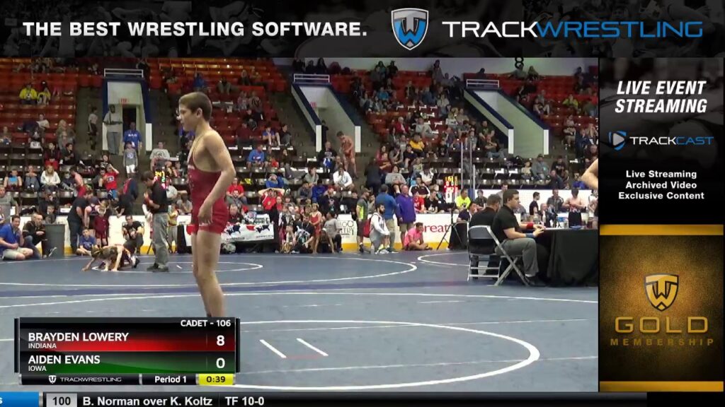 159 cadet 106 brayden lowery indiana vs aiden evans iowa 6332587104