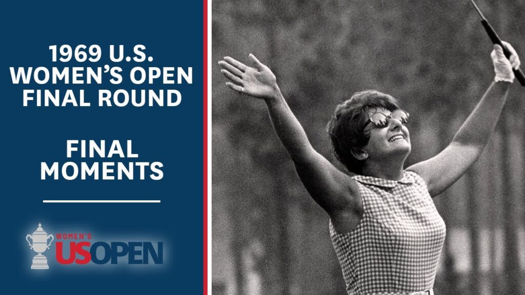 1969 u s womens open final round donna caponi wins her 1st u s womens open final moments