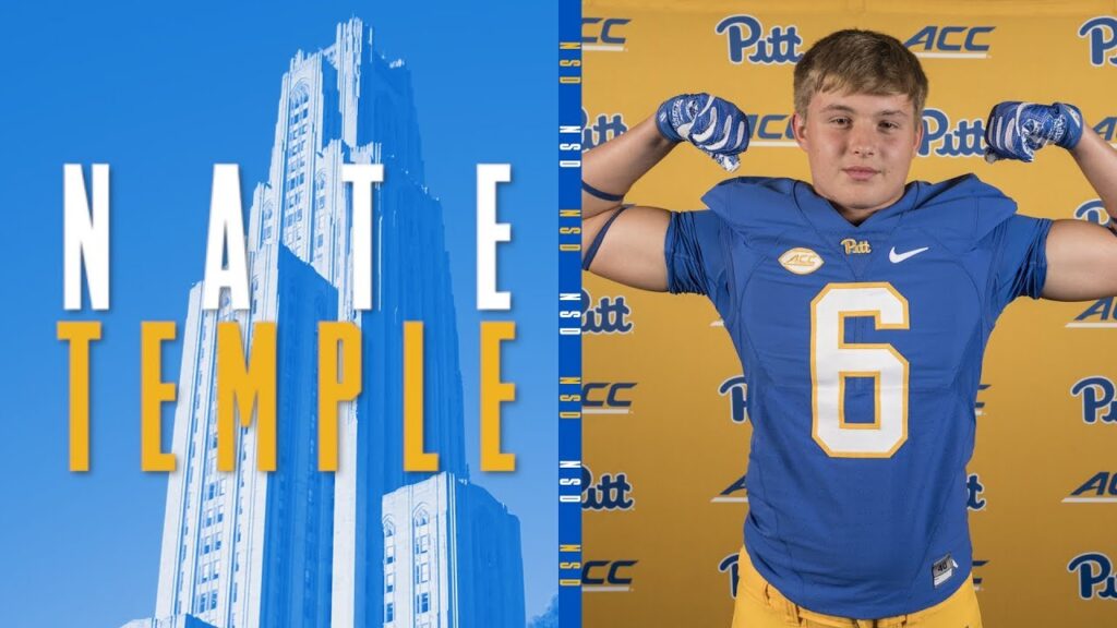 2019 pitt football signee nate temple