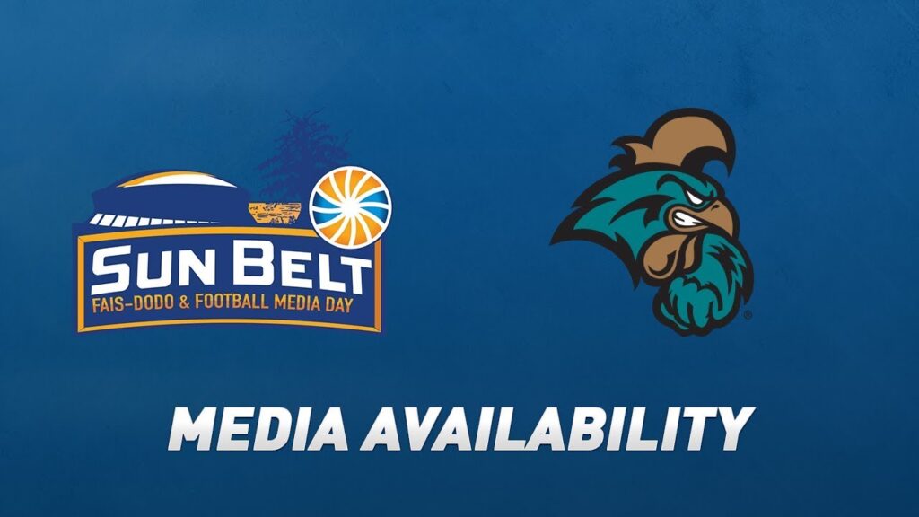 2019 sun belt football media day tarron jackson coastal carolina