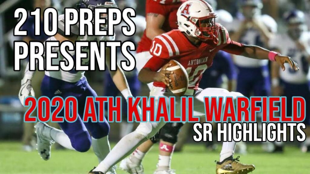 2020 qb ath khalil warfield signed loi to utep sr highlights