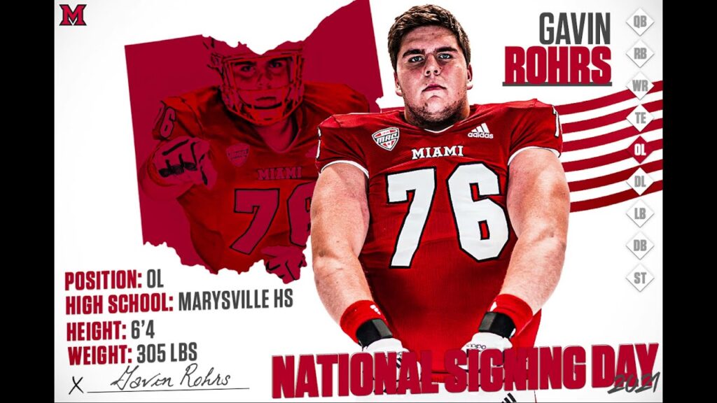 2021 national signing day gavin rohrs