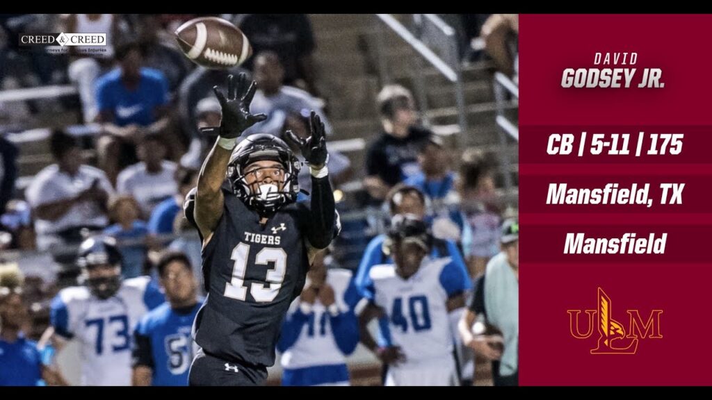 2021 ulm football recruiting class david godsey