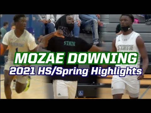 2022 pg mozae downing is nice 2021 hs spring highlights