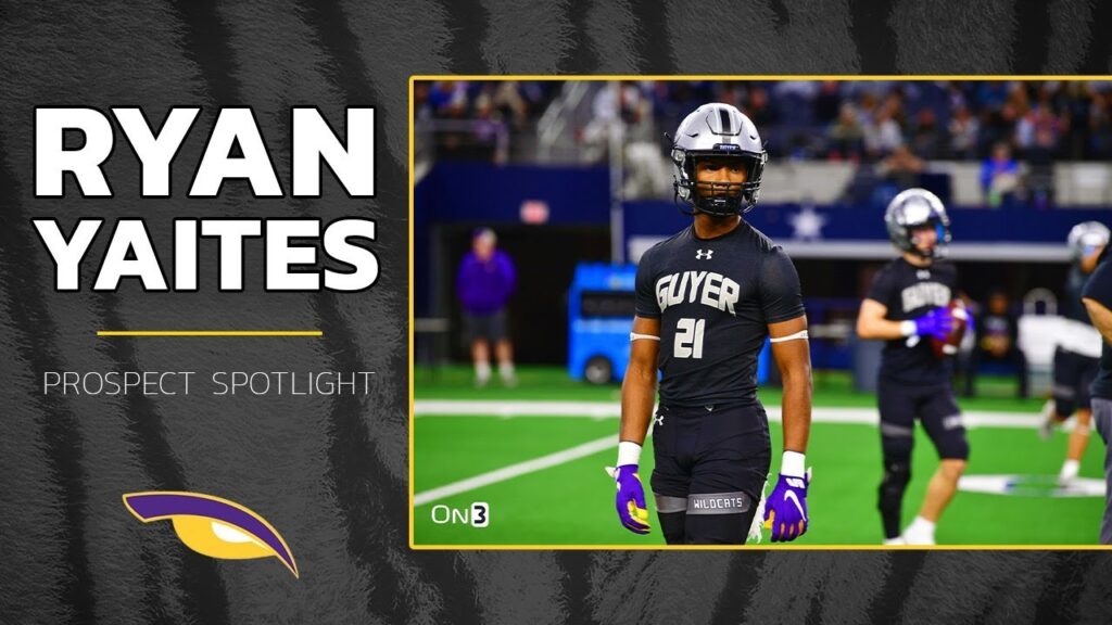 2023 denton guyer db and lsu commit ryan yaites vs lancaster