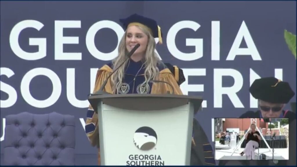 2023 ga southern graduation andrea speech